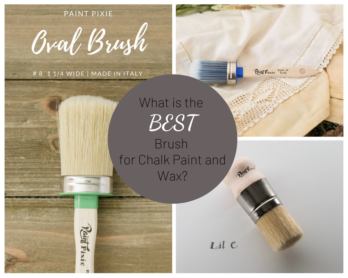 What Kind of Brush is Best for Chalk Paint and Wax