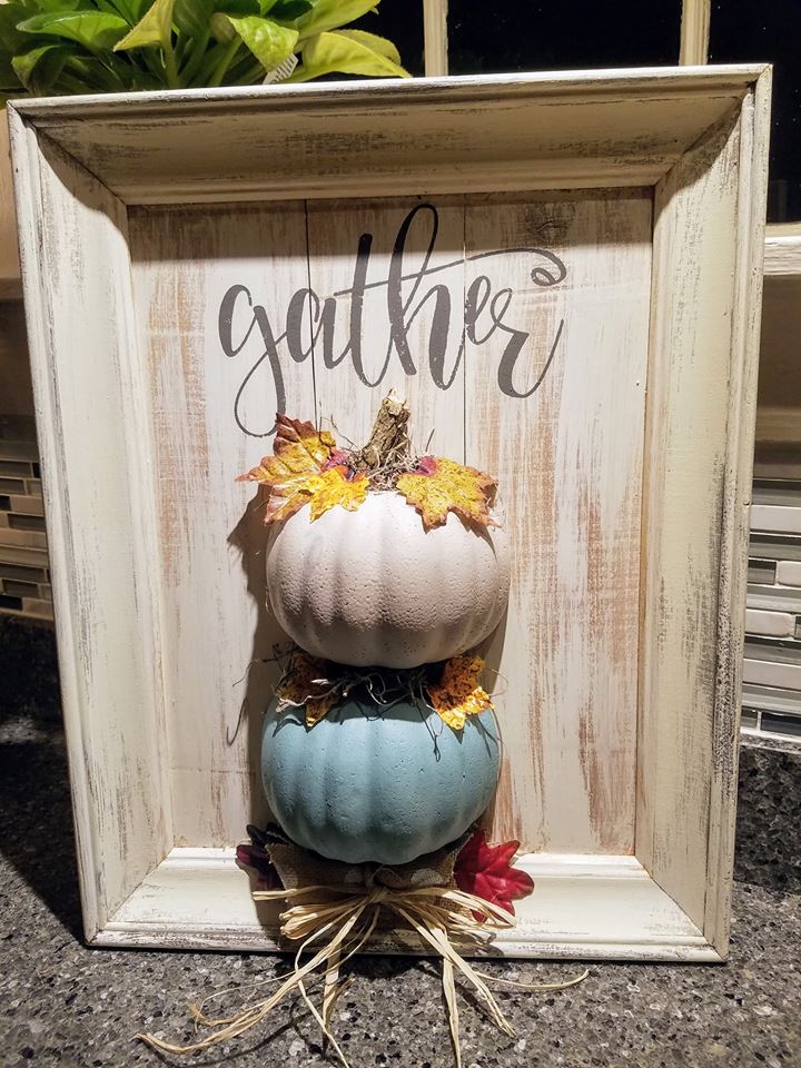 Dollar Store Pumpkin Makeover with DIY Paint and Paint Pixie Paint Brushes