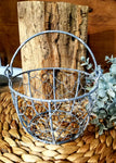 chicken wire basket with handle