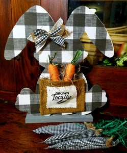 Farmhouse Style Dollar Tree Easter Bunny Craft