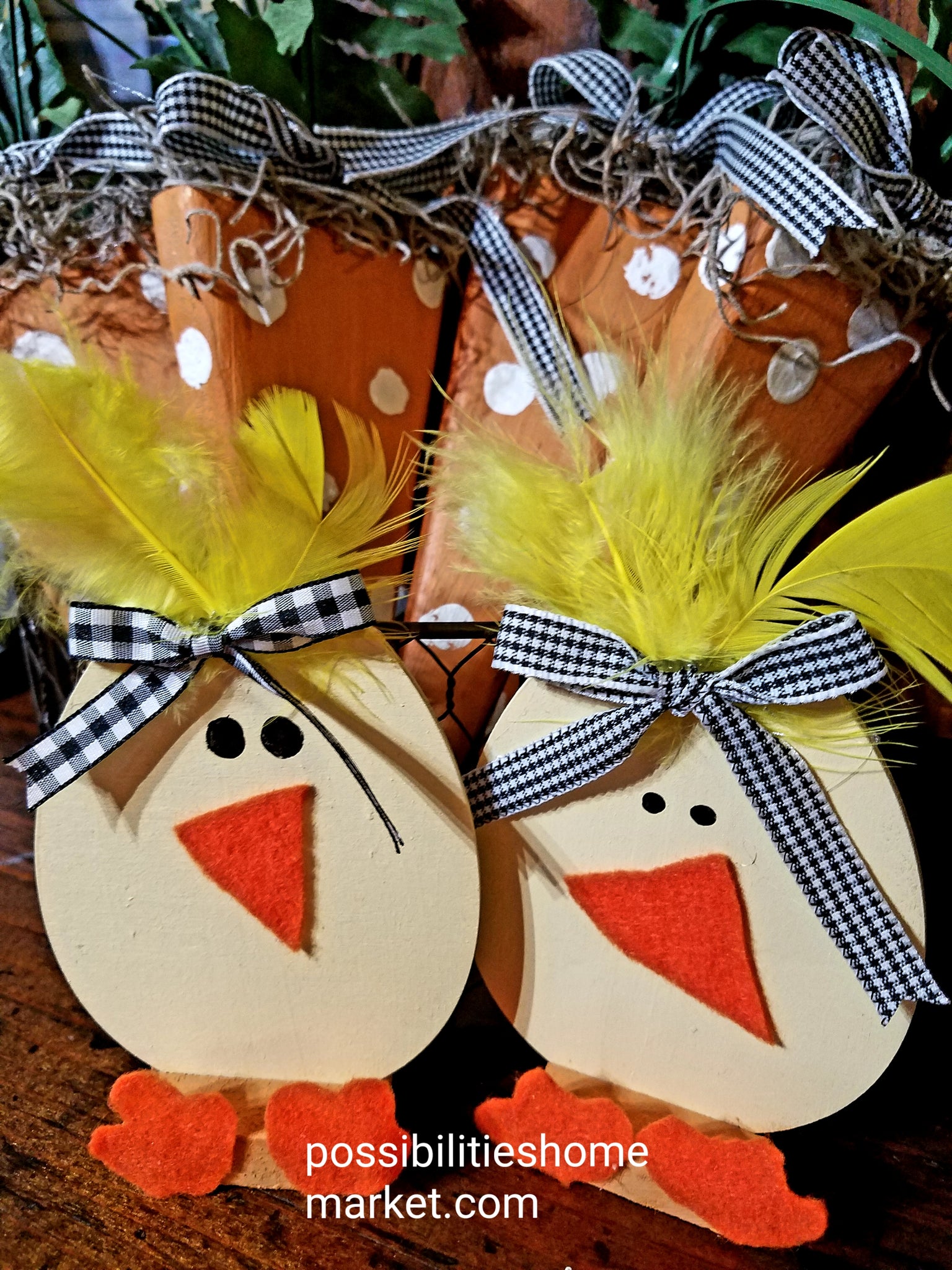How to Make Easy Easter Chicks from Dollar Tree Easter Egg Cut-outs