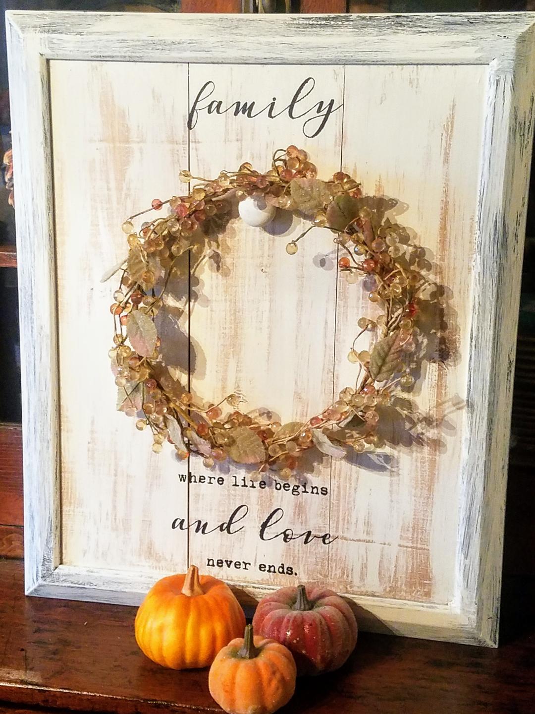 How To Make An Inexpensive Gift With A $1.00 Frame And DIY Chalk Paint