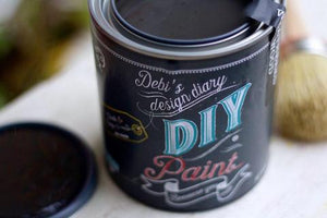 Debi's Design Diary DIY Paint - Black Velvet