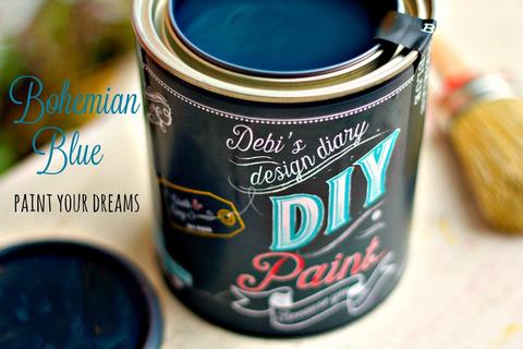 Debi's Design Diary DIY Paint - Bohemian Blue