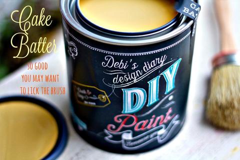 Debi's Design Diary DIY Paint - Cake Batter