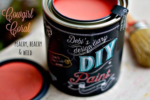 Debi's Design Diary DIY Paint - Cowgirl Coral