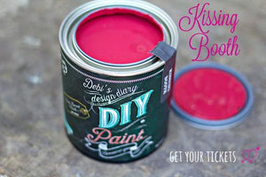 Debi's Design Diary DIY Paint - Kissing Booth