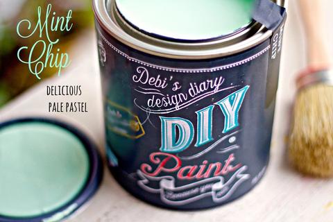 Debi's Design Diary DIY Paint - Mint Chip