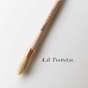 Lil Frenchie paint brush with white background
