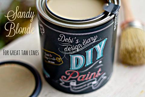 Debi's Design Diary DIY Paint - Sandy Blonde