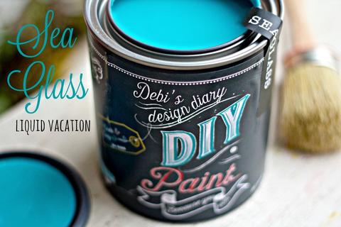 Debi's Design Diary DIY Paint - Seaglass