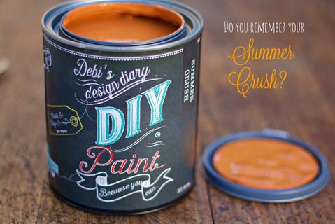Debi's Design Diary DIY Paint - Summer Crush