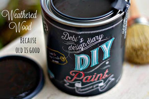 Debi's Design Diary DIY Paint - Weathered Wood