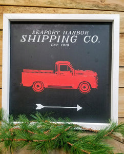 Sea Harbor Shipping Co. Sign